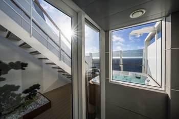 MSC Yacht Club Duplex Suite with Jacuzzi